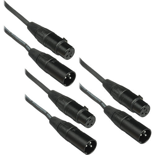 Kopul Performance 2000 Series XLR M to XLR F Microphone Cable Kit