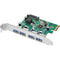 SIIG 4-Port USB 3.0 SuperSpeed PCIe Adapter Card