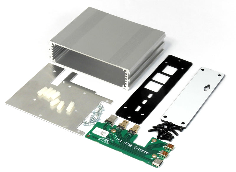 Multicomp PRO MP007511 Rack Panel Aluminium 1U 19" Extruded Raspberry Pi4