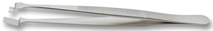 IDEAL-TEK 2WF.SA Tweezer, Wafer, Stainless Steel Body, Stainless Steel Tip