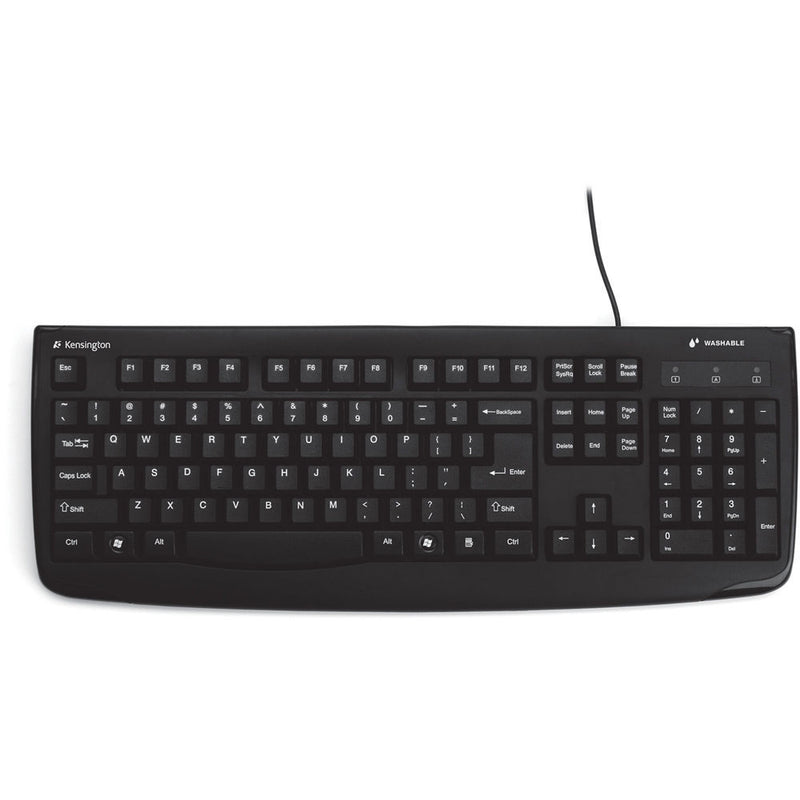 Kensington Pro Fit USB Washable Keyboard (Black)