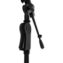 Gator Cases Frameworks Tripod Mic Stand with Deluxe One-Handed Clutch and Telescoping Boom