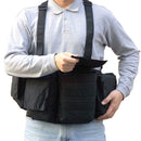 Newswear Mens Digital Chestvest (Black)