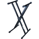 QuikLok T/550 Single-Tier Double-Brace Keyboard Stand