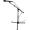 Auray MS-5220T Short Tripod Microphone Stand with Telescoping Boom