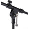 Auray MS-5220T Short Tripod Microphone Stand with Telescoping Boom