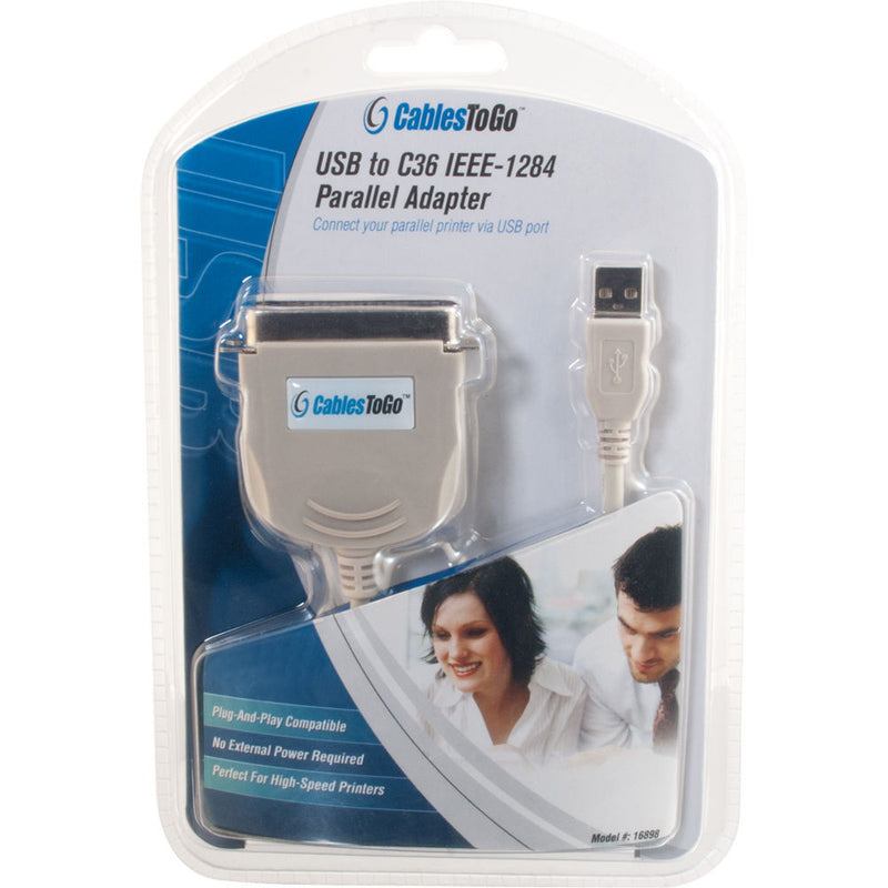 C2G USB IEEE-1284 Parallel Printer Adapter (6.0')