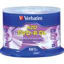 Verbatim DVD+R Double Layer 8.5GB 8x Recordable Disc (Spindle Pack of 50)