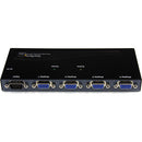 StarTech 4-Port High Resolution VGA Video Splitter (Black)