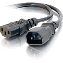 C2G 18 AWG Computer Power Extension Cord IEC C13 to IEC C14 (10')