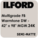 Ilford Multigrade FB Warmtone Paper (Semi-Matt, 42" x 98' Roll)