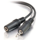 C2G 3.5mm Male/Female Stereo Audio Extension Cable (1.5'/0.45 m)