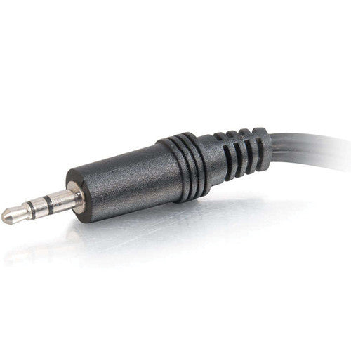 C2G 1/8" (3.5mm) TRS Stereo Male to Dual 1/8" (3.5mm) TRS Stereo Female Y-Cable
