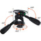 Vanguard ALUMINUM TRIPOD WITH PH-32