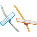 Rip-Tie Unitag Cable Marker - 0.62 x 2" (1000 Pack, Yellow)