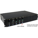 StarTech ET90110WDM2 10/100 Mb/s Ethernet WDM Fiber Media Converter Kit (Black)