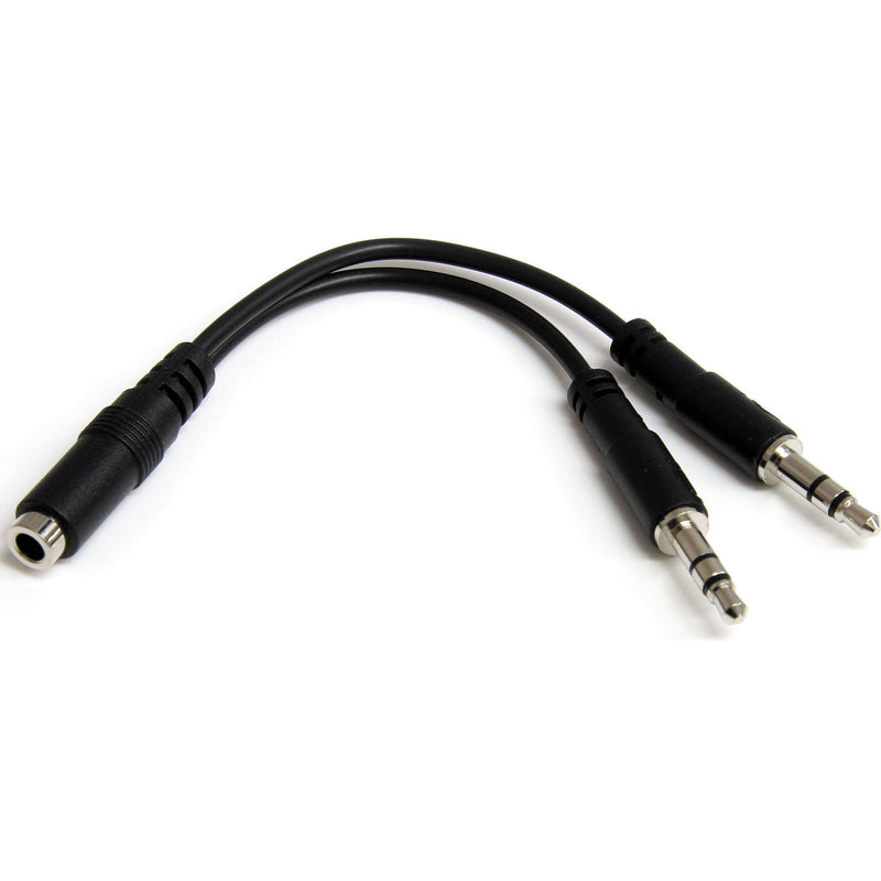 StarTech Stereo Mini (3.5mm) TRRS to 2 Stereo Mini (3.5mm) TRS