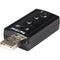 StarTech Virtual 7.1 USB Stereo Audio Adapter External Sound Card