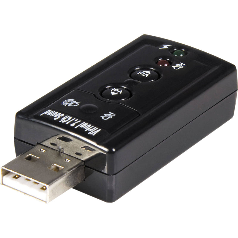 StarTech Virtual 7.1 USB Stereo Audio Adapter External Sound Card