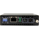 StarTech ET91000SM402 1000 Mb/s Gigabit Ethernet Fiber Media Converter (Black)