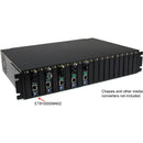 StarTech ET91000SM402 1000 Mb/s Gigabit Ethernet Fiber Media Converter (Black)