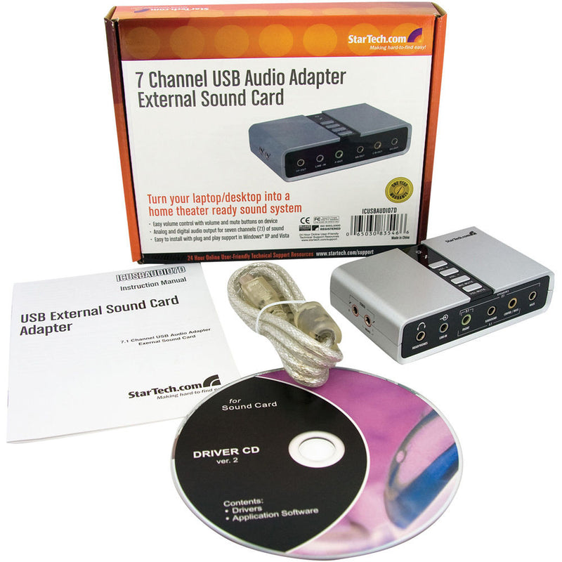 USB Audio External Card Turn Your Laptop Or
