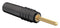 Staubli 22.2602-21 1MM Test Plug 6 A 60 V Gold Plated Contacts Black 40AH1738