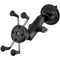 RAM MOUNTS Twist-Lock Suction Cup Mount with Universal X-Grip Cell Phone Holder