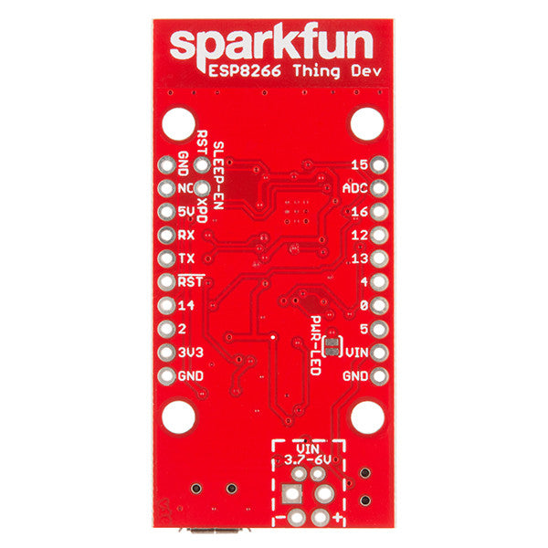 Tanotis - SparkFun ESP8266 Thing - Dev Board ESP8266, Sparkfun Originals, WiFi - 4