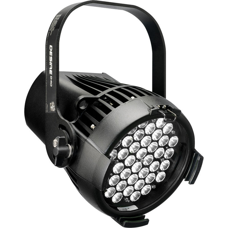 ETC Desire D40 Studio Daylight LED Fixture with TwistLock Connector (Black)