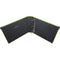 Pioneer Photo Albums T-12JF 12x12" 3-Ring Binder Sewn Leatherette Silver Tone Corner Scrapbook (Green)