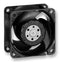 EBM-PAPST 614JH Axial Fan, Tubeaxial, Square, Wire Leaded, Ball, 24 VDC, 60 mm, 32 mm, 600J Series, 41.1 cu.ft/min