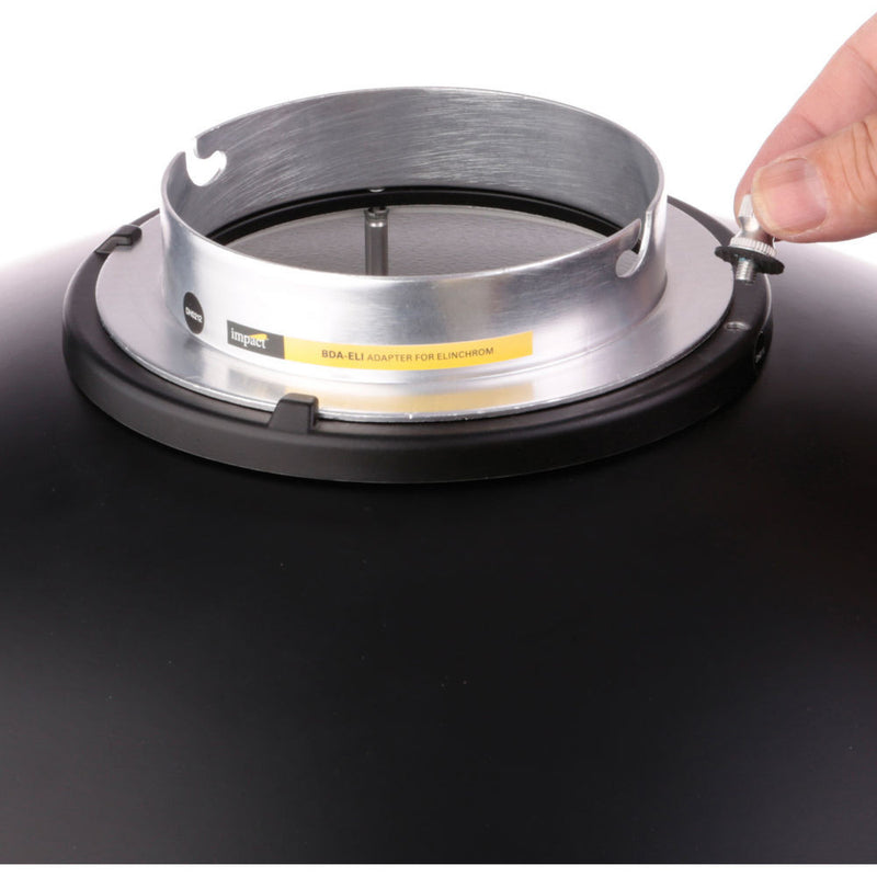 Impact Beauty Dish Adapter for Elinchrom, Impact EX, Calumet Genesis, Interfit EX Flash Heads