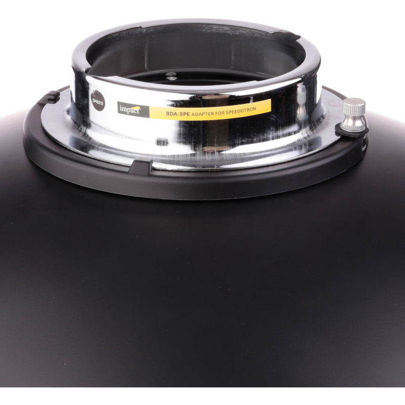Impact Beauty Dish Adapter for Speedotron Black, Speedotron Brown M11 Flash Heads