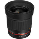 Samyang 16mm f/2.0 ED AS UMC CS Lens for Canon