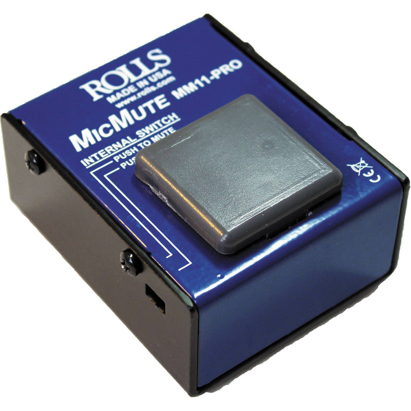 Rolls Pro Switchable Microphone Mute/Talk Professional Microphone Switch