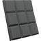 Auralex SonoFlat Grid Sound Absorption Panels (16-Pack, Charcoal Gray)