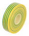 ADVANCE TAPES AT7 GREEN / YELLOW 33M X 25MM Tape, AT7, Insulating, PVC (Polyvinylchloride), 25 mm, 0.98 ", 33 m, 108.27 ft