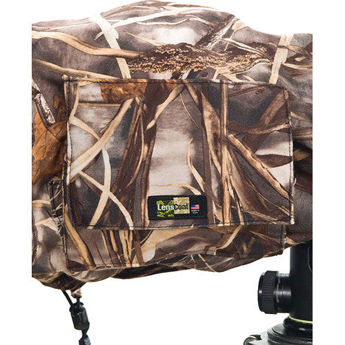 LensCoat RainCoat 2 Pro Camera Cover (Realtree AP Snow)