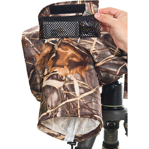LensCoat RainCoat 2 Pro Camera Cover (Realtree AP Snow)