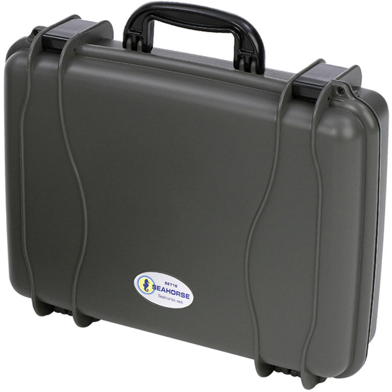 Seahorse SE-710 Hurricane Series Case with Foam (Gunmetal)