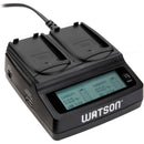 Watson Duo LCD Charger with Two NP-FZ100 Battery Plates