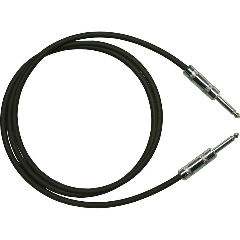 RapcoHorizon G1 Series Guitar Cable with 2 1/4" Connectors (6', Black)