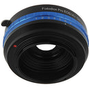 FotodioX Adapter for Canon EF Lens to Sony NEX Mount Camera (with Iris Control)