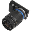 FotodioX Adapter for Canon EF Lens to Sony NEX Mount Camera (with Iris Control)