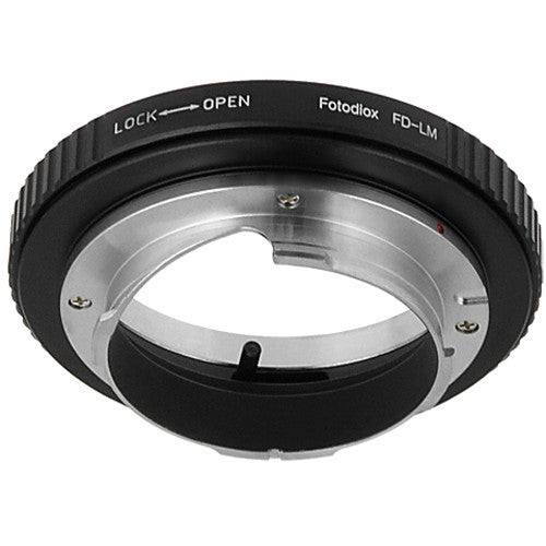 FotodioX Canon FD Pro Lens Adapter with Built-In Iris Control for Leica M-Mount Cameras