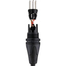Kopul Premium Performance 3000 Series XLR M to Angled XLR F Microphone Cable - 20' (6.1 m), Black