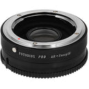 FotodioX Pro Lens Mount Adapter for Konica AR Lens to Sony A Mount Camera