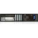 iStarUSA D-230HN-T 2U Compact 3 x 3.5" Bay Trayless Hotswap microATX Rackmount Chassis (Black)