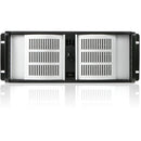 iStarUSA D Storm Series 4U Compact Stylish Rackmountable Chassis (Silver Bezel)